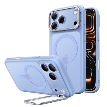 Hibrid tok ESR "Classic Hybrid HaloLock Kickstand" iPhone 17 Pro / 18 Pro készülékekhez - frosted light blue
