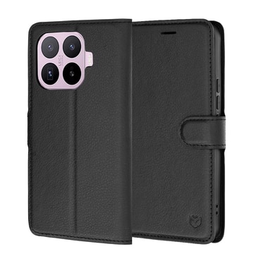 Nyitható tok Techsuit "Leather Folio" Xiaomi 17T készülékekhez - black