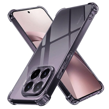 TPU gél tok Techsuit "Shockproof" Xiaomi 17T készülékhez - smoke black
