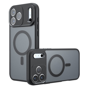 Hibrid tok "PureFrost MagSafe" iPhone 17 Pro Max / 18 Pro Max készülékekhez - frosted black