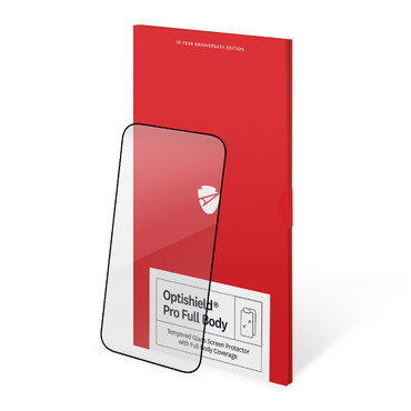 Optishield Pro 3D Full Body csúcsminőségű üvegfólia iPhone 18 Pro Max készülékekhez - fekete