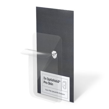 Optishield® Skin védőfólia iPhone 18 Pro Max készülékhez (2-Pack)