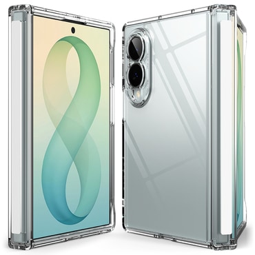 Tok Ringke "Fusion Flap" Samsung Galaxy Z Fold8 készülékhez - clear