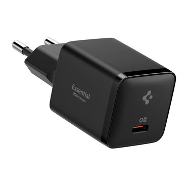 Fali 30W töltő Spigen "EE301EU" USB-C, Quantum Boost - black