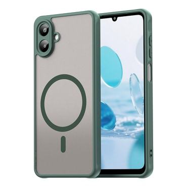 Hibrid tok "HaloFrost II MagSafe" Samsung Galaxy A07 készülékhez - green
