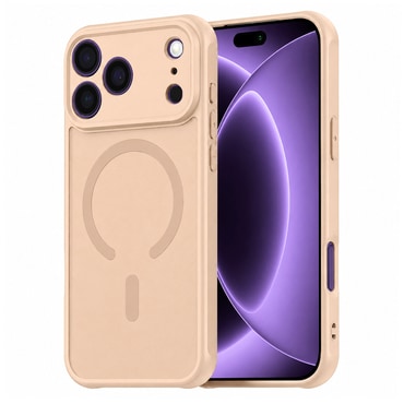 Hibrid tok "HaloFrost II MagSafe" iPhone 17 Pro / 18 Pro készülékhez - gold