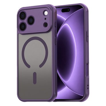Hibrid tok "HaloFrost II MagSafe" iPhone 17 Pro / 18 Pro készülékhez - purple