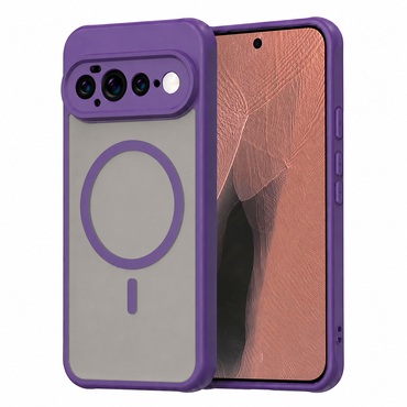 Hibrid tok "HaloFrost II MagSafe" Google Pixel 11 Pro XL készülékhez - purple