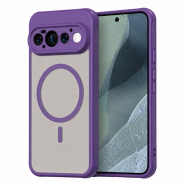 Hibrid tok "HaloFrost II MagSafe" Google Pixel 11 Pro készülékhez - purple