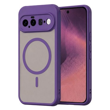 Hibrid tok "HaloFrost II MagSafe" Google Pixel 11 készülékhez - purple