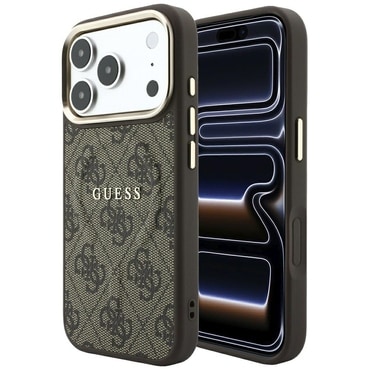 Tok Guess "4G Embossed Classic MagSafe" iPhone 17 Pro / 18 Pro / 18 Pro Max készülékhez - brown