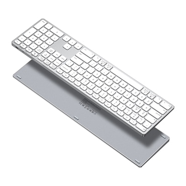 Vezeték nélküli billentyűzet Dux Ducis "LK Series" Bluetooth 5.0, USB-C, 180mAh - white