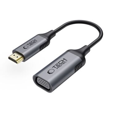 Adapter HDMI VGA-hoz Tech-Protect "UltraBoost" Full HD 60Hz - black