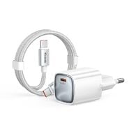 Fali 65W töltő Mcdodo "Nano Series CH-8262" GaN, USB-C, 1.2m kábellel - white