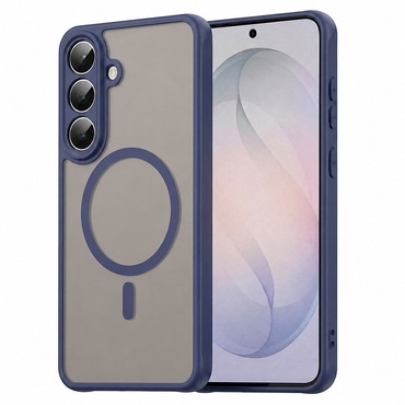 Hibrid tok "HaloFrost II MagSafe" Samsung Galaxy S26 FE készülékhez - navy blue