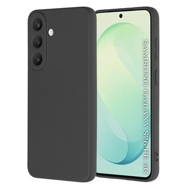 Techsuit SoftFlex szilikon tok Samsung Galaxy S25 FE / S26 FE készülékhez - fekete