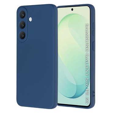 Techsuit SoftFlex szilikon tok Samsung Galaxy S25 FE / S26 FE készülékhez - kék