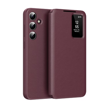 Nyitható tok Techsuit "SmartView" Samsung Galaxy S26 FE készülékekhez - red