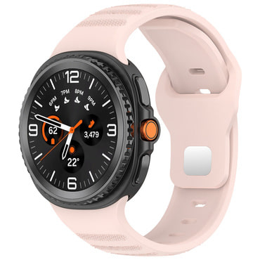 Silikon szíj Techsuit "W050" Samsung Galaxy Watch8 40mm / Watch8 44mm / Watch8 Classic / Watch9 40mm / Watch9 44mm készülékhez - pink
