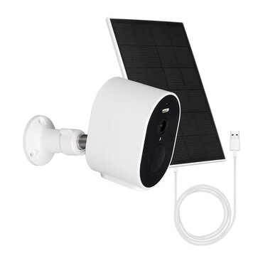 Okos megfigyelő kamera Moes "WCM-S24-S" 4MP WiFi, 5200mAh akkumulátor, napelemes és USB-C töltés