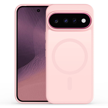 Hibrid tok "Yind" MagSafe mágnessel Google Pixel 9 / 9 Pro / 10 / 10 Pro / 11 / 11 Pro készülékekhez - light pink