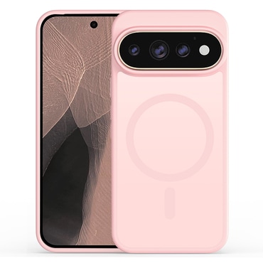 Hibrid tok "Yind" MagSafe mágnessel Google Pixel 9 Pro XL / 10 Pro XL / 11 Pro XL készülékekhez - light pink