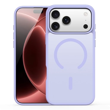 Hibrid tok "Yind" MagSafe mágnessel iPhone 17 Pro Max / 18 Pro Max készülékekhez - light purple