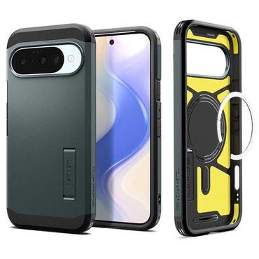 Tok Spigen "Tough Armor Mag" Google Pixel 10 / 10 Pro készülékekhez - abyss green