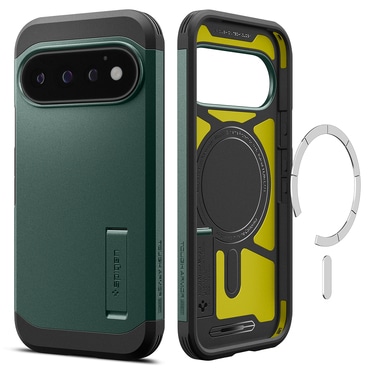 Tok Spigen "Tough Armor Mag" Google Pixel 11 Pro készülékekhez - abyss green