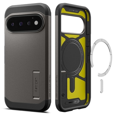 Tok Spigen "Tough Armor Mag" Google Pixel 11 Pro készülékekhez - gunmetal