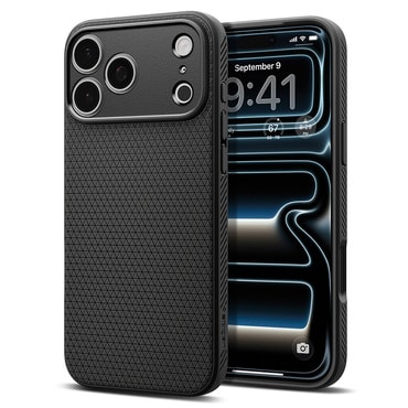 Tok Spigen "Liquid Air" iPhone 17 Pro Max / 18 Pro Max készülékekhez - matte black