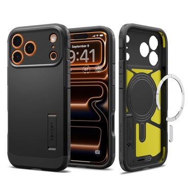 Tok Spigen "Tough Armor T MagSafe" iPhone 17 Pro készülékhez - black