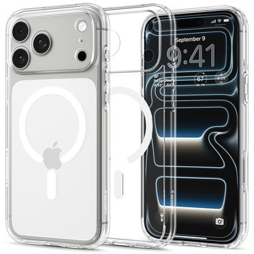 Tok Spigen "Ultra Hybrid Mag" iPhone 17 Pro Max / 18 Pro Max készülékekhez - clear white