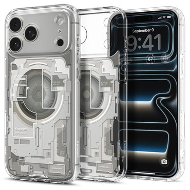 Tok Spigen "Ultra Hybrid Mag" iPhone 17 Pro Max / 18 Pro Max készülékekhez - zero one natural titanium