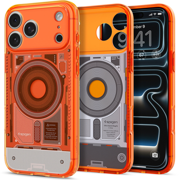 Tok Spigen "Ultra Hybrid C-One MagSafe" iPhone 17 Pro / 18 Pro készülékhez - tangerine