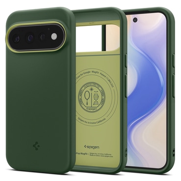 Tok Spigen "Nano Pop Mag" Google Pixel 11 Pro készülékekhez - avo green