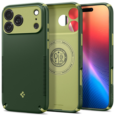 Tok Spigen "Caseology Nano Pop Hybrid MagSafe" iPhone 17 Pro Max / 18 Pro Max készülékhez - avo green