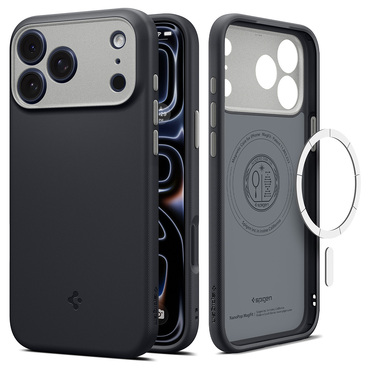 Tok Spigen "Nano Pop Mag" iPhone 17 Pro Max / 18 Pro Max készülékekhez - black sesame