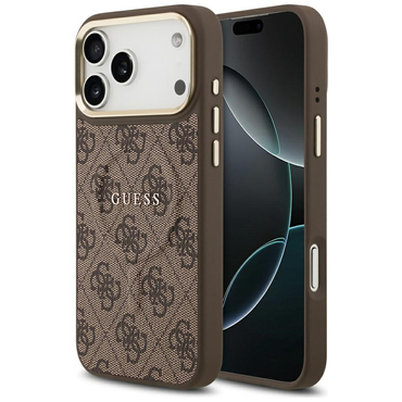Tok Guess "4G Embossed Classic MagSafe" iPhone 17 Pro / 18 Pro / 18 Pro Max készülékhez - brown
