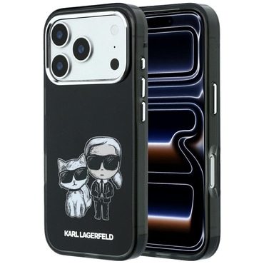 Prémium tok Karl Lagerfeld "IML KC Bodies Sketch Print MagSafe" iPhone 17 Pro Max / 18 Pro Max / 18 Pro készülékhez - black