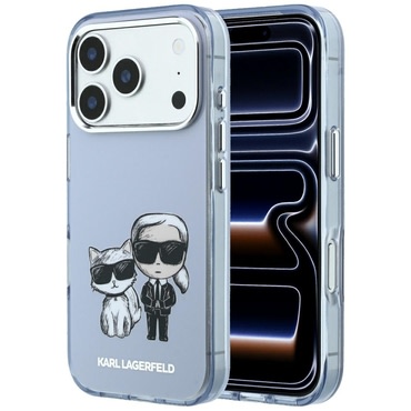 Prémium tok Karl Lagerfeld "IML KC Bodies Sketch Print MagSafe" iPhone 17 Pro Max / 18 Pro Max / 18 Pro készülékhez - blue