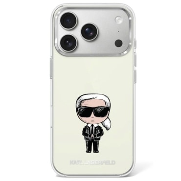 Prémium tok Karl Lagerfeld "IML KC Bodies Sketch Print MagSafe" iPhone 17 Pro / 18 Pro / 18 Pro készülékhez - beige