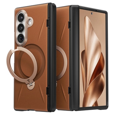 Prémium tok Torras "QPRO Leather" Samsung Galaxy Z Fold8 Ultra - brown