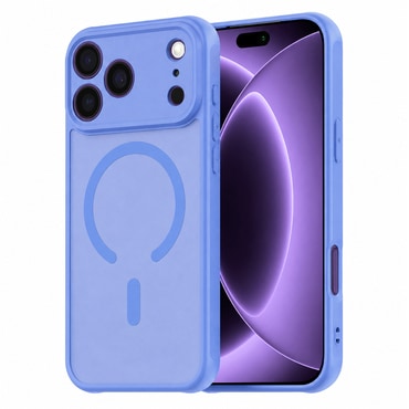 Hibrid tok "HaloFrost II MagSafe" iPhone 17 Pro / 18 Pro készülékhez - sky blue