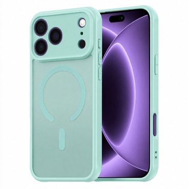 Hibrid tok "HaloFrost II MagSafe" iPhone 17 Pro / 18 Pro készülékhez - mint green