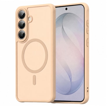 Hibrid tok "HaloFrost II MagSafe" Samsung Galaxy S26 FE készülékhez - gold