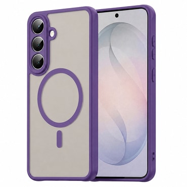 Hibrid tok "HaloFrost II MagSafe" Samsung Galaxy S26 FE készülékhez - purple