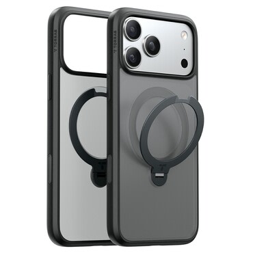 Prémium tok Torras "Ostand Spin Series" iPhone 17 Pro / 18 Pro / 18 Pro Max készülékhez - black
