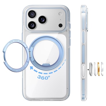 Prémium tok Torras "Ostand O3 Light" iPhone 17 Pro / 18 Pro / 18 Pro Max készülékhez - blue