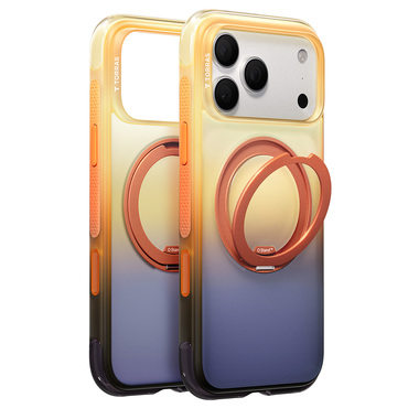 Prémium tok Torras "Ostand O3 Air Gradient" iPhone 17 Pro Max / 18 Pro Max / 18 Pro készülékhez - arizona glow